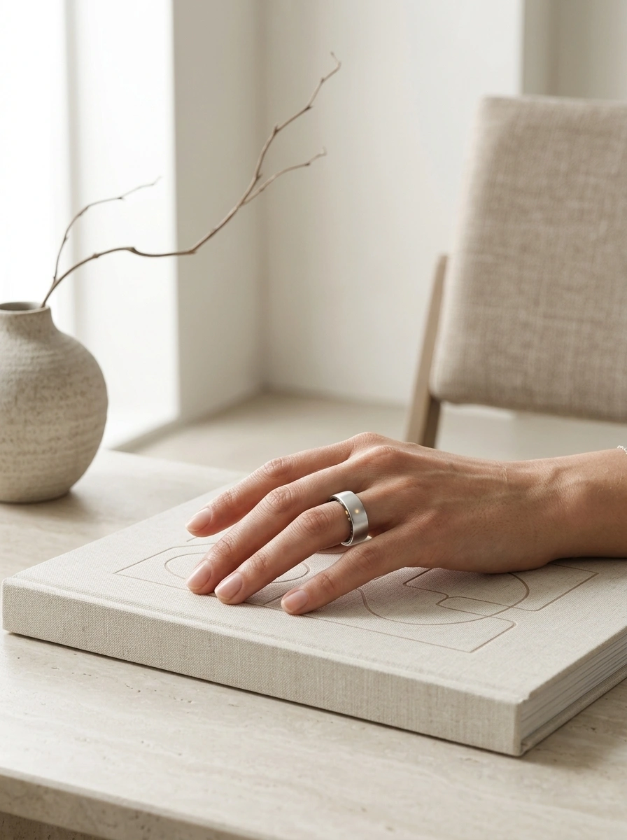 About Person resting while wearing a XONYL smart ring