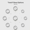 xonyl core & aura smart ring sizing kit